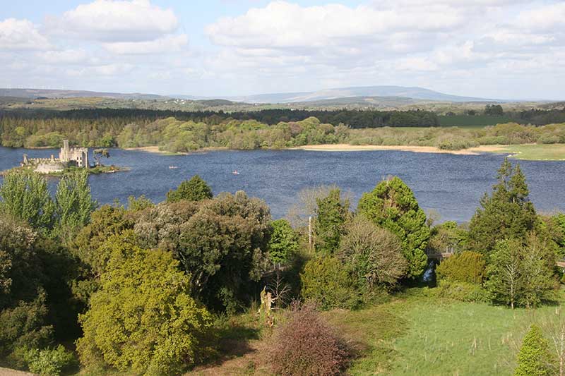 castle island in lough key forest park