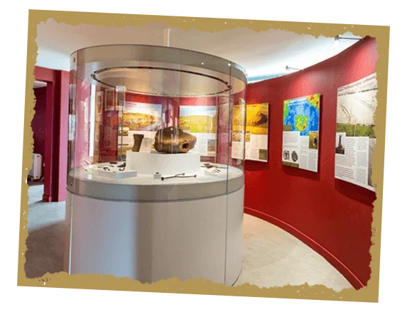 Interior Museum at rathcroghan centre